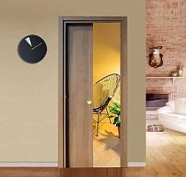 Wooden door sliding system 801-SCOMP seriespockethome