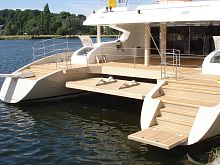 Multifunction platform liftingswimfor boats