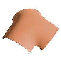 Roof ridge tile LGICA ONDA : UNIVERSAL 3three-wayclay