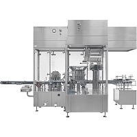 Vial capping system for the pharmaceutical industryrotaryin-line
