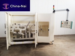 Plastic film rewinder-winder paperfabricautomatic