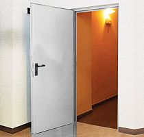 Interior door REIgalvanised steelsheet steelswing