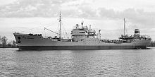 Tanker barge cargo ship PROJECT 563