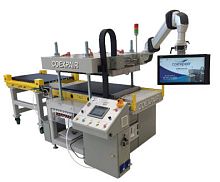 Pneumatic press electricRTM formingcompression