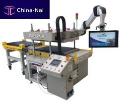 Pneumatic press electricRTM formingcompression