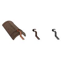 Roof tile hook PEAK aluminummattecolored