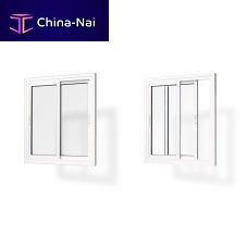 Glass window E47aluminiumslidingdouble leaf