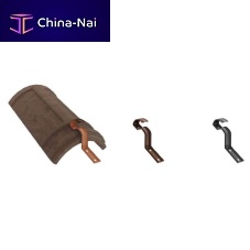 Roof tile hook PEAK aluminummattecolored