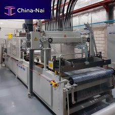 Glass product production line bi-component fiberautomatic