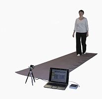 Gait evaluation system CIRbarometric analysis