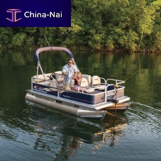 Outboard pontoon boat BASS BUGGY® 16 DLXsport-fishing7-person max.