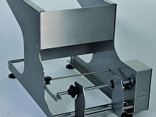 Film rewinder-winder roller