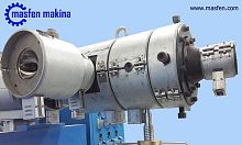 Tube extrusion line for PA66for PEfor PP