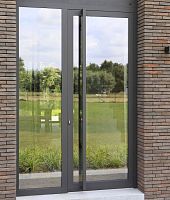 Swing French door STAR75 SERIESaluminumtriple-glazedthermally-insulated