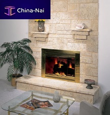 Concrete wall cladding CORAL STONEinteriortexturedstone look
