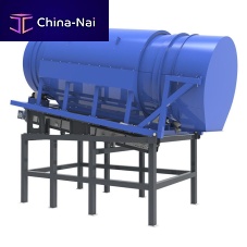 Recycling sieving machine 01stationaryfor bulk materialscompact