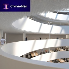 Aluminum suspended ceiling MONOLAMA QR1panelindoormodular