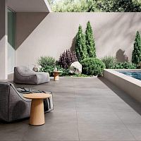 Indoor tile ALL AROUND outdoorbathroomliving room