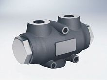 Vane flow divider HYV-EQ series2-wayhydraulic
