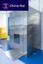 Clean room pass-through PASSA CARRELLI