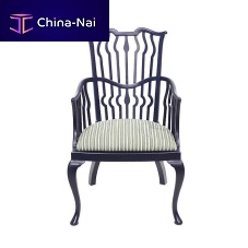Traditional chair ARCHIE painted woodwooden baseupholstered