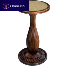 Traditional pedestal table JOHN WIDDICOMB : RATEAU JW-2708- GLwoodenroundhome