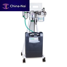 Trolley-mounted veterinary anesthesia workstation Pureline® M6000
