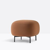Contemporary pouf BUDDY 211aluminumpolyurethane foamupholstered