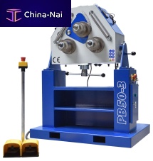 Foot-operated bending machine PB 50-3tubeprofile3 drive rollers