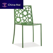 Contemporary chair BOLLAindoorpainted metalstackable