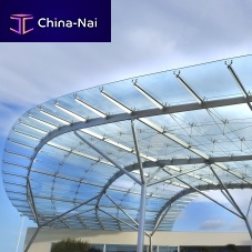 Metal glass roof