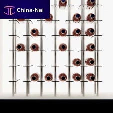 Serving wine cabinet FURNITURE-17free-standinglaminateglazed