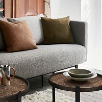 Contemporary sofa GALOREliving roomwoolcanvas