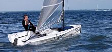 Single-handed sailing dinghy VX EVOregatta