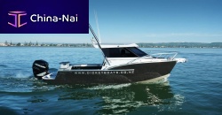 Outboard cabin cruiser CUSTOM 750hard-topsport-fishing