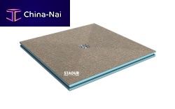 Rectangular shower base BASIC BOARDtileableextra-flatceramic