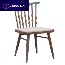 Contemporary chair BOLTONindoorfabricwooden base