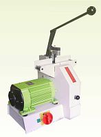 Rotary blade cutting machine M2for rubberfor hosesmanually-controlled