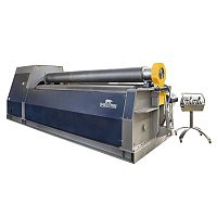 4-roller plate bending machine hydraulicconicalcustom