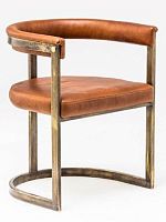 Contemporary chair AGATEindoorvelvetleather