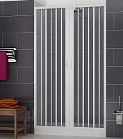 Sliding and stacking shower screen LUX : VENEREfor alcoves
