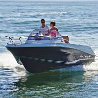Outboard walkaround CAP CAMARAT 5.5 WAcenter consoleopen6-person max.