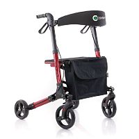 4-wheel rollator R1aluminumheight-adjustable