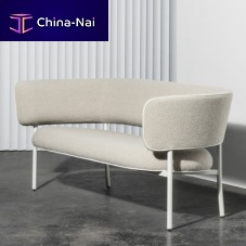 Contemporary sofa FONT BOLDfabricbeige2-person