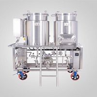 Craft brewer brewing system for industrial applicationsbrewpubvertical