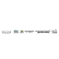 Pipe extrusion line PE seriesfor PEfor HDPEfor LDPE