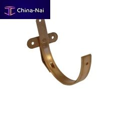 Copper fastening system FASCIA / RISE & FALL / CLIPfor roof gutter