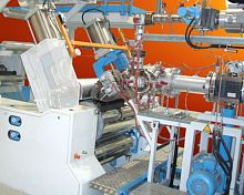 Film calendering line
