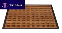 Square shower base PIANOLEGNOrecessedwooden