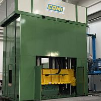 Compression press hydraulicframecolumn type
